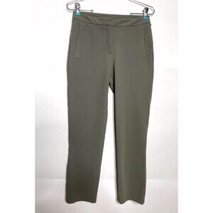 Lululemon Pants Womens 4 Grey Sage On The Move Ankle Stretch Office Trouser